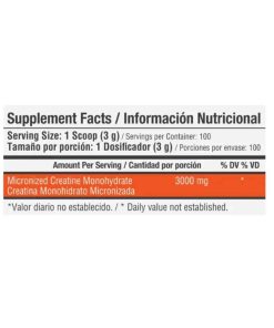 tabla-nutricional-creatine-monohidrate-3000-healthy-sports