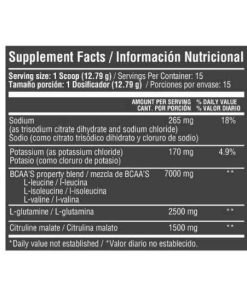 tabla-nutricional-bcaa´s-healthy-sports
