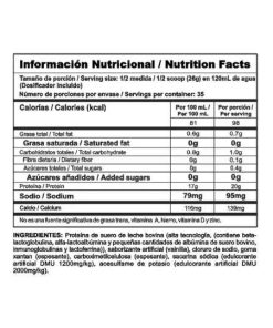 tabla-nutricional-bipro-classic-2lb-nutramerican