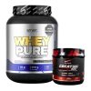 Whey Pure y Creatine Ultra Pure 100% - Power Nutriton