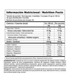 tabla-nutricional-collagen-stack-nutramerican
