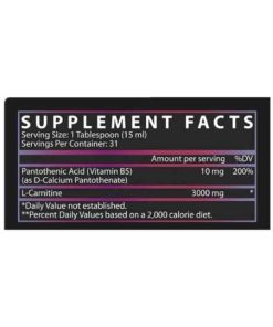 tabla-nutricional-l-carnitina-3000-mg-nutrex