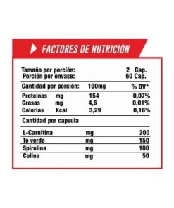 tabla-nutricional-emagrass-l-carnitina-smart-nutrition