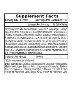 tabla-nutricional-lipodrene-amarillo-hi-tech