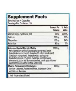 tabla-nutricional-xpel-diuretic-caffeine-free-mhp