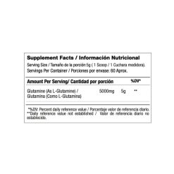 tabla-nutricional-glutamine-fast-vitanas